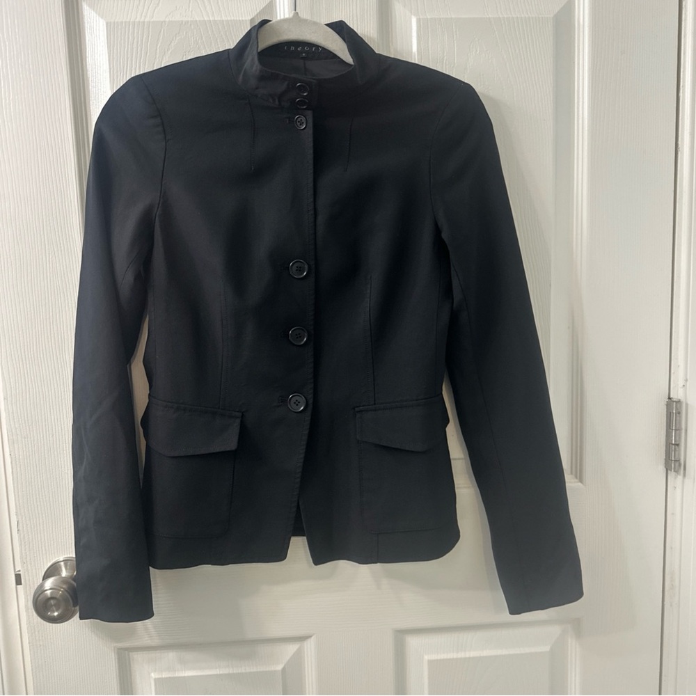 Theory Black Women's Blazer